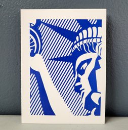 1988 Liberty By Roy Lichtenstein Set 11 Note Cards