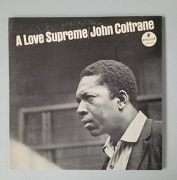 Original 1971 Pressing John Coltrane A Love Supreme Vinyl LP