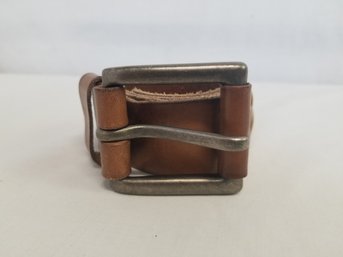 Abercrombie Brown Leather Belt Size S-M