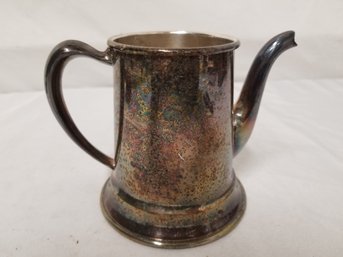 Vintage Silver Plate Spouted Pitcher