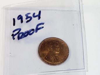 Rare.....1954 Lincoln Cent Proof