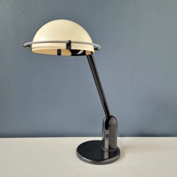 Vintage 80s Postmodern Lyra UFO Swivel Desk Lamp