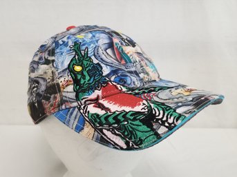 RARE Robert Graham Octopus & Ocean Life 'I Don't Think So' Knowledge Wisdom Truth Baseball Cap Hat With Tag