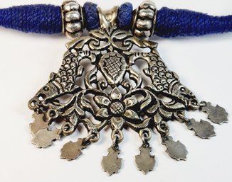 Indian Handmade Fabric ATHIZAY Jewelry Ethnic Choker  Necklace