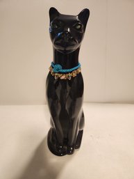 16' Porcelain Black Panther Statue