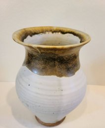 Handmade Ceramic Vase, Signed Hogan '98