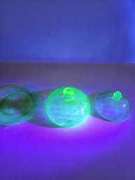 Miscellaneous Vintage Uranium Glass