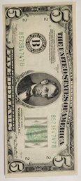 Series Of 1934 $5.00 Bill