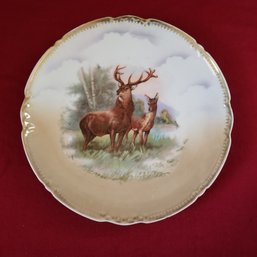 Three Crown Deer Plate