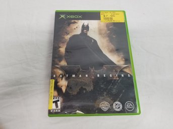 Xbox Batman Begins Video Game