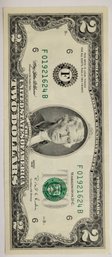 Series Of 1995 $2.00 Bill