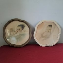 Pair Of Bessie Framed - Antique Frames