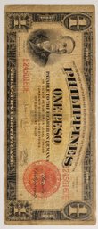 Series Of 1941 ONE PESO PHILIPPINES PAPER CURRENCY