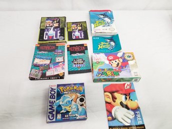 Vintage Video Games Empty Boxes