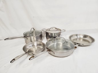 Variety Of Stainless Steel Cookware - Emeril & Oneida