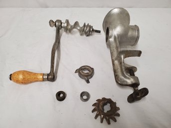 Vintage Universal 2 Clamp On Meat Grinder