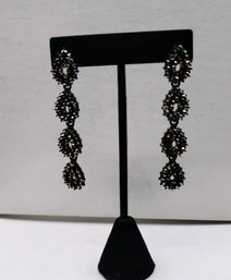 Dazzling Marcasite Drop Earrings (Photo Doesn't Do These Justice)
