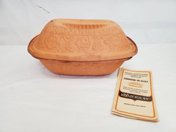 Romertopf Bay-Keramik West Germany Model 111 Clay Baker