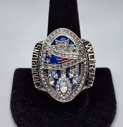 Amazing Tom Brady MVP Super Bowl Championship Replica Ring