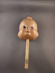 1940s 3 Face Trudy Doll Head, Head Only