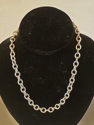 Judith Ripka Sterling Silver Thick Chain Necklace