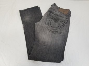 Men's True Religion Black Denim Jeans - Size 31W X 33L