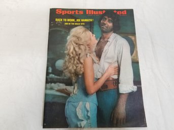 1970 Sports Illustrated Magazine Joe Namath
