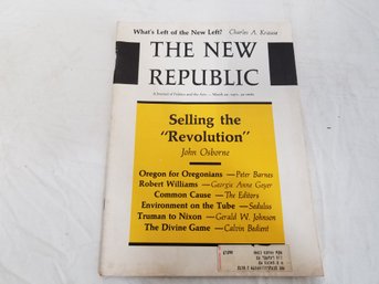 The New Republic Magazine February 27, 1971 Testimony Of Vietnam Veterans