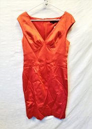 NEW David Meister V-neck Knee Length Sleeveless Cocktail Dress Size 10