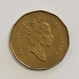 1990 Canadian Dollar ELIZABETH II D.G. REGINA