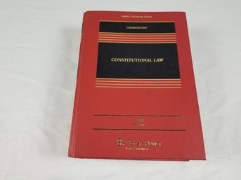 Constitutional Law: Principles And Policies Book By Erwin Chemerinsky