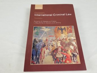 Cassese's International Criminal Law Book By Antonio Cassese