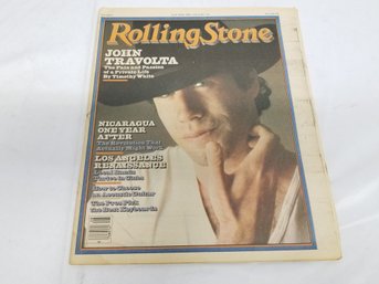 1980 Rolling Stone Magazine John Travolta
