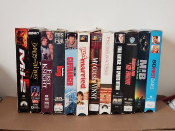 Assorted Lot Of VHS Tapes (1 Of 8)
