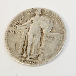 1930- P Standing Liberty Silver Quarter (93 Years Young)