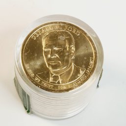 Wow....Roll Of 12 UNC Presidential Golden Dollars - Gerald Ford ($12 Face)