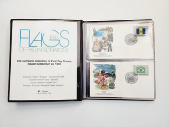1983 Flags Of The United Nations - First Day Covers Book