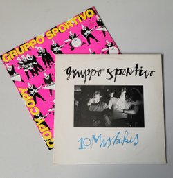 Lot 2 Original Import Pressings Gruppo Sportivo Vinyl LPs
