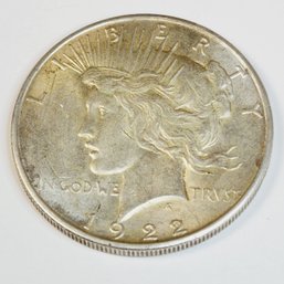 1922 Peace Silver  Dollar  (101 Years Old)