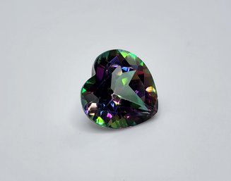 Heart Shape Mystic Topaz