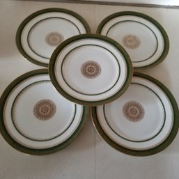 Set Of 5 Limoges Plates