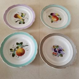 Lot Of 4 Vintage Plates - KPM And Other