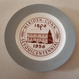 Meriden 150 Years Old Plate 1806-1956