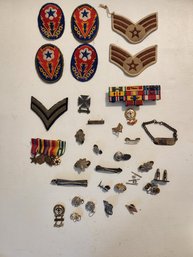 Miscellaneous Military Pins, Patches Etc.