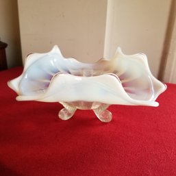 Northwood White Opalescent Bowl - NOT Discolored
