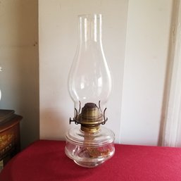 Vintage Eagle Glass Lantern