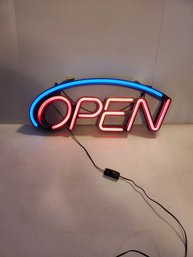 Lighted Open Sign, Working Condition