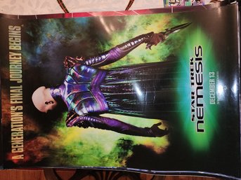 Star Trek Nemesis Original Movie Poster