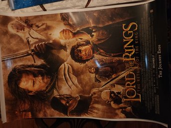 Lord Of The Rings- Rotk Cast Movie Poster