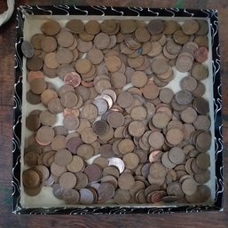 Large Lot Of Wheat Pennies